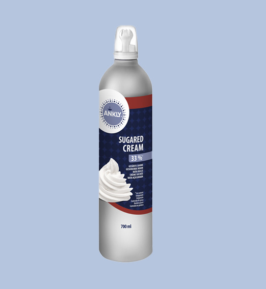 Sugared cream 33%