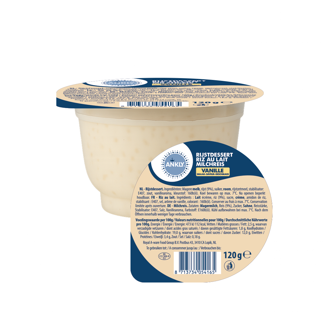 Rice Dessert - Vanilla - ANKLY®