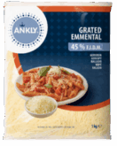 Mozzarella 40% + Gouda 48% mix - grated - ANKLY®